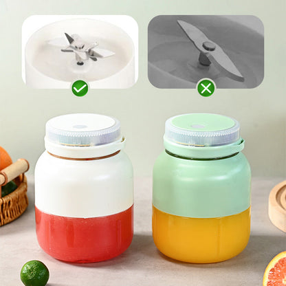 🔥 Promoção 🔥 Liquidificador de copo portátil sem fio | USB recarregável & fácil de limpar