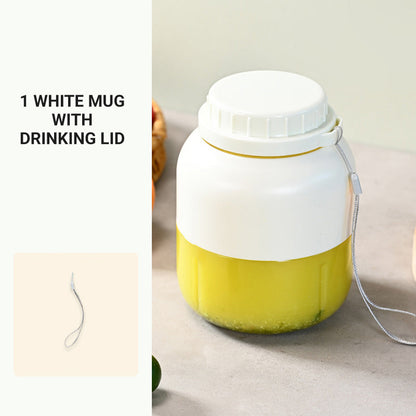 🔥 Promoção 🔥 Liquidificador de copo portátil sem fio | USB recarregável & fácil de limpar