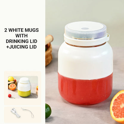 🔥 Promoção 🔥 Liquidificador de copo portátil sem fio | USB recarregável & fácil de limpar