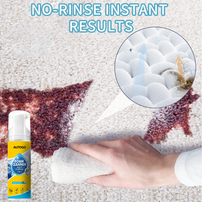 🛡️ 50% OFF – Espuma de limpeza automotiva | Limpa bancos, teto, painel e carpetes – Sem encharcar – Sem resíduos