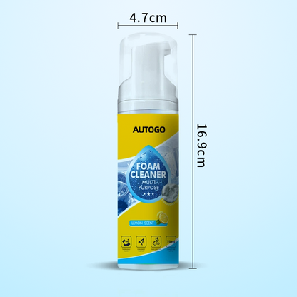 🛡️ 50% OFF – Espuma de limpeza automotiva | Limpa bancos, teto, painel e carpetes – Sem encharcar – Sem resíduos
