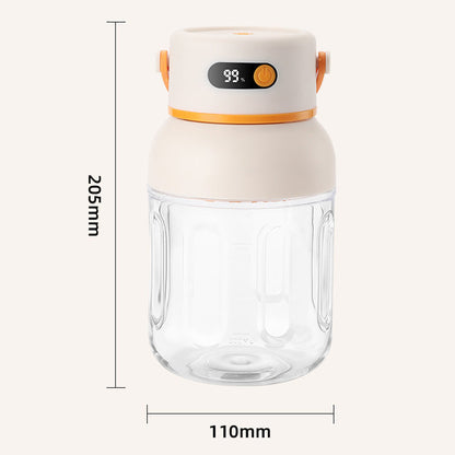 🧃 PREÇO PROMOCIONAL POR TEMPO LIMITADO: £21.99 🥂 Liquidificador Portátil Pessoal para Shakes e Smoothies | Recarregável via USB & prático para levar