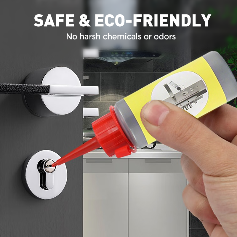 🔑 50% OFF🔥 – Spray ou Frasco com Pó de Grafite para Fechaduras | Protege Contra Desgaste, Ferrugem e Travamentos – Uso Interno e Externo