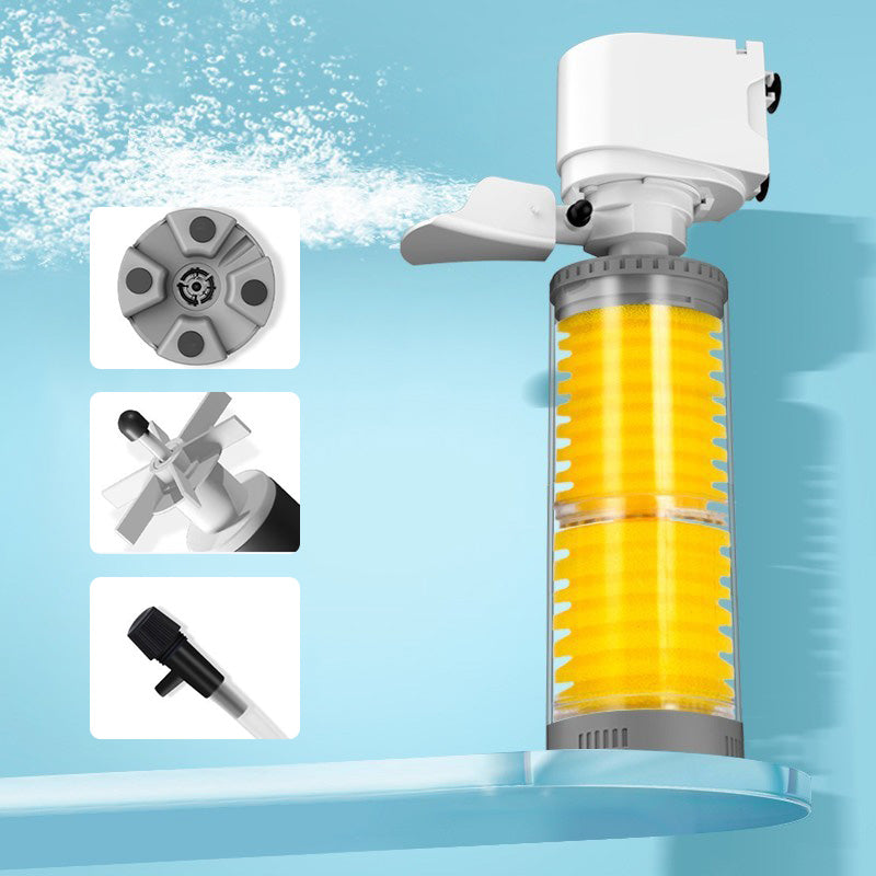 💦 50% DE DESCONTO – Por Tempo Limitado 💦 Filtro Motorizado Silencioso para Aquário | Limpeza Eficiente com Baixo Ruído ✨