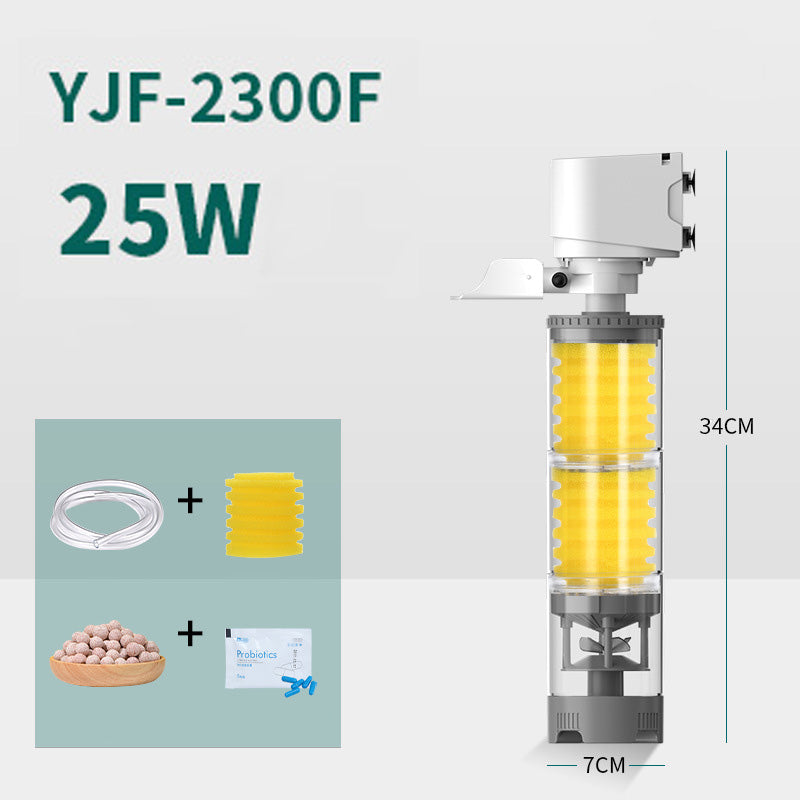 💦 50% DE DESCONTO – Por Tempo Limitado 💦 Filtro Motorizado Silencioso para Aquário | Limpeza Eficiente com Baixo Ruído ✨