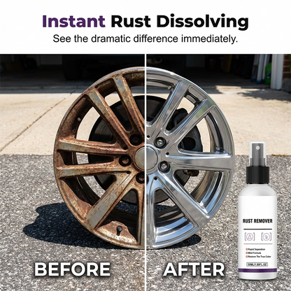 Instant Car Wheel Rust Remover Spray