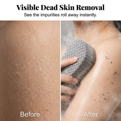 🔥 50% DE DESCONTO – Dual-Sided Exfoliating Bath Sponge | Limpeza profunda & pele macia