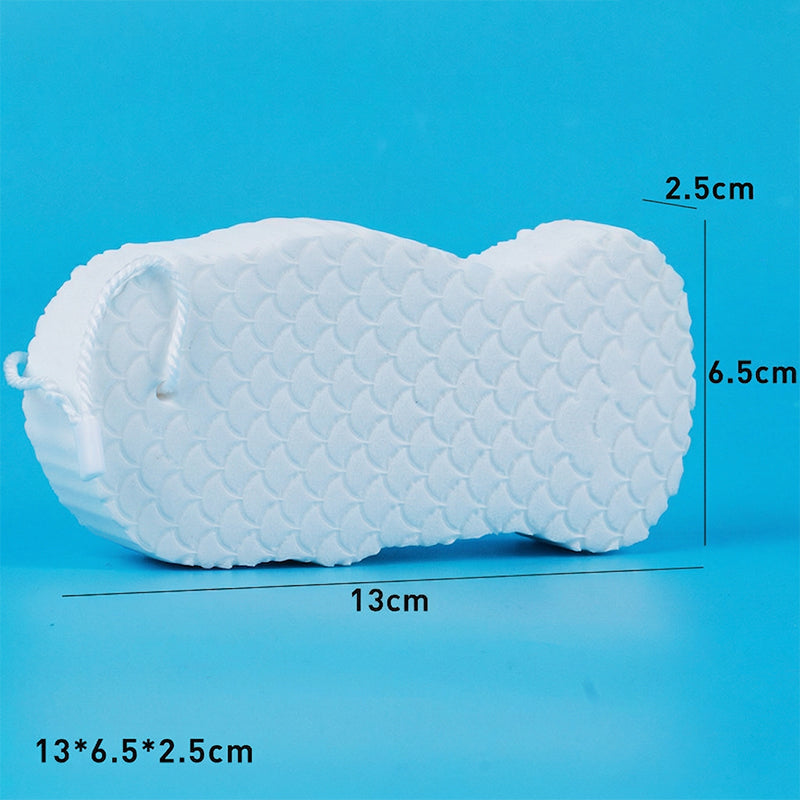 🔥 50% DE DESCONTO – Dual-Sided Exfoliating Bath Sponge | Limpeza profunda & pele macia