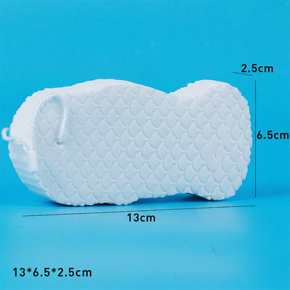 🔥 50% DE DESCONTO – Dual-Sided Exfoliating Bath Sponge | Limpeza profunda & pele macia