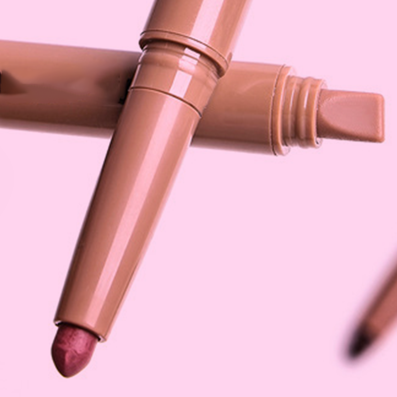 Caneta Delineador Labial com Peptídeos e Duas Pontas | Longa duração, hidratante & cores vibrantes
