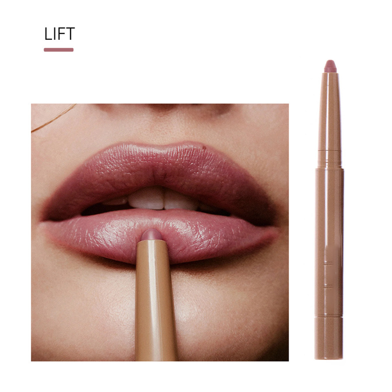 Caneta Delineador Labial com Peptídeos e Duas Pontas | Longa duração, hidratante & cores vibrantes