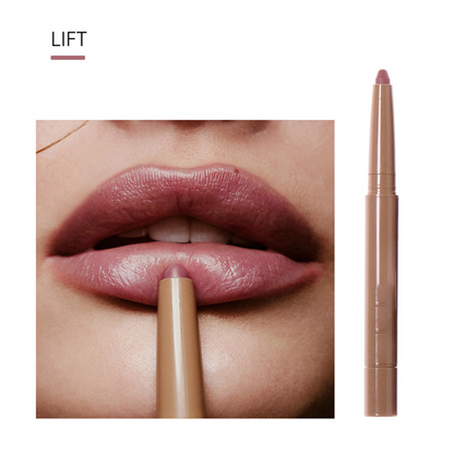 Caneta Delineador Labial com Peptídeos e Duas Pontas | Longa duração, hidratante & cores vibrantes