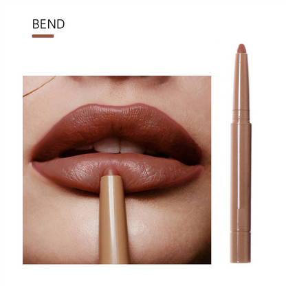 Caneta Delineador Labial com Peptídeos e Duas Pontas | Longa duração, hidratante & cores vibrantes