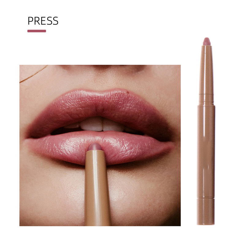 Caneta Delineador Labial com Peptídeos e Duas Pontas | Longa duração, hidratante & cores vibrantes