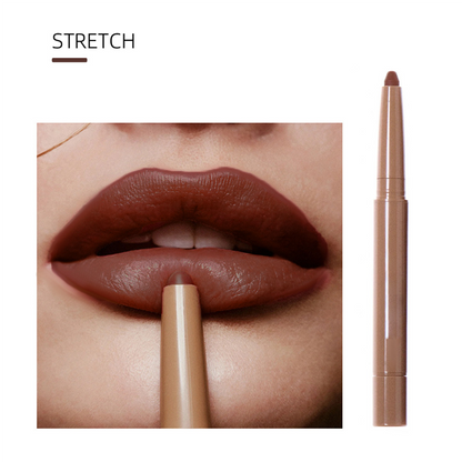 Caneta Delineador Labial com Peptídeos e Duas Pontas | Longa duração, hidratante & cores vibrantes