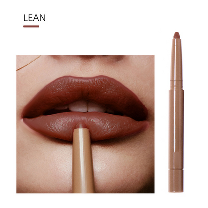 Caneta Delineador Labial com Peptídeos e Duas Pontas | Longa duração, hidratante & cores vibrantes