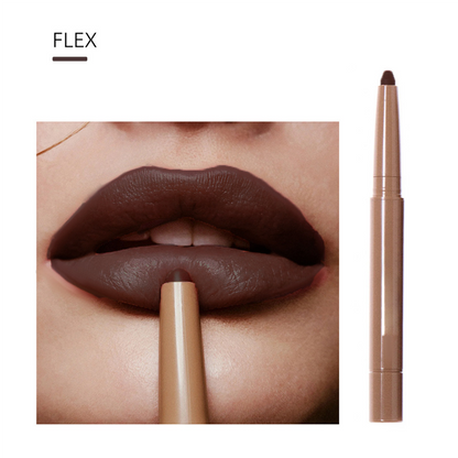 Caneta Delineador Labial com Peptídeos e Duas Pontas | Longa duração, hidratante & cores vibrantes
