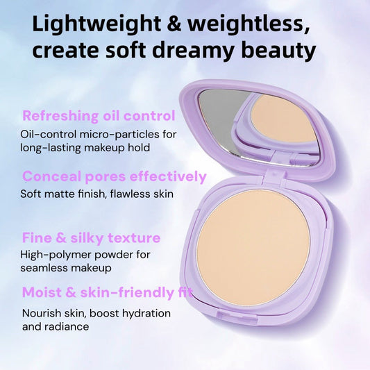 🔥 50% DE DESCONTO – Pó Compacto Matte para Controle de Oleosidade | Acabamento natural, efeito matte & longa duração
