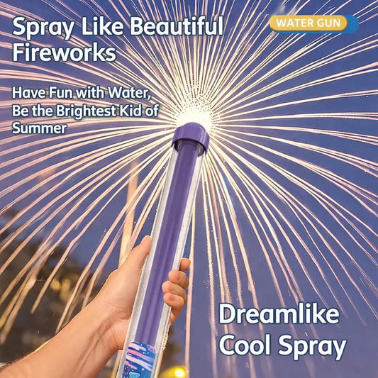 🔥 50% DE DESCONTO – Pistola de Água com Efeito Fogo de Artifício | Para praia, piscina e banheira – Leve, ergonômica & diversão garantida 🎆💦