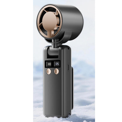🌀 50% DE DESCONTO – Mini Ventilador Portátil Dobrável para Mão ou Mesa | Recarregável via USB, silencioso & 3 velocidades