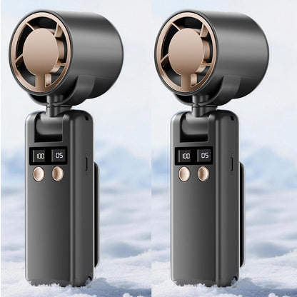 🌀 50% DE DESCONTO – Mini Ventilador Portátil Dobrável para Mão ou Mesa | Recarregável via USB, silencioso & 3 velocidades