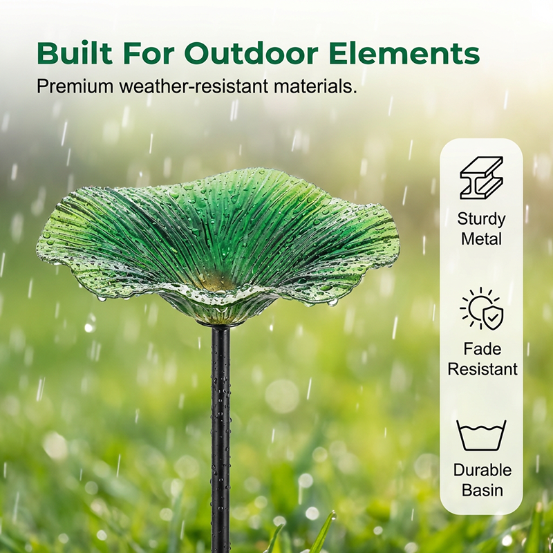 🐦 50% DE DESCONTO – Alimentador de Pássaros em Forma de Flor para Jardim | Estaca decorativa, cores vibrantes & atrai pássaros facilmente
