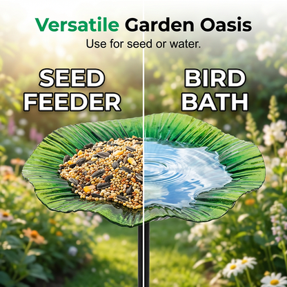 🐦 50% DE DESCONTO – Alimentador de Pássaros em Forma de Flor para Jardim | Estaca decorativa, cores vibrantes & atrai pássaros facilmente