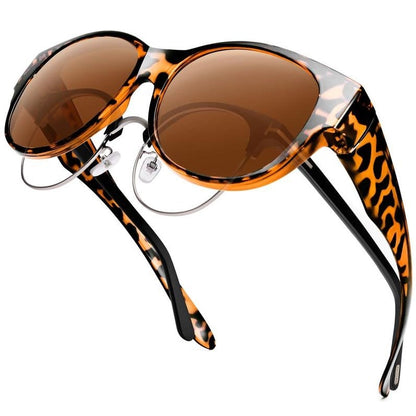 😎 50% DE DESCONTO – Óculos de Sol Redondo Estilo Olho de Gato com Proteção UV400 | Polarizado, moderno & elegante 🕶️