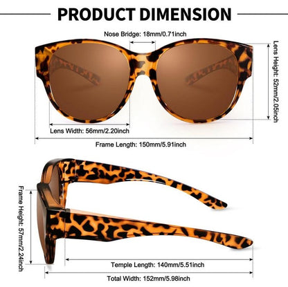 😎 50% DE DESCONTO – Óculos de Sol Redondo Estilo Olho de Gato com Proteção UV400 | Polarizado, moderno & elegante 🕶️