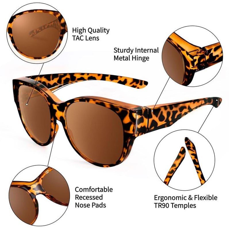 😎 50% DE DESCONTO – Óculos de Sol Redondo Estilo Olho de Gato com Proteção UV400 | Polarizado, moderno & elegante 🕶️