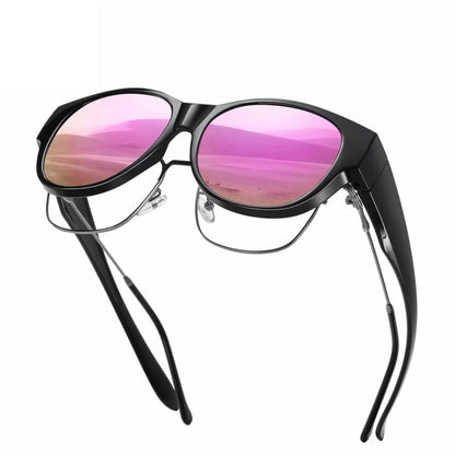 😎 50% DE DESCONTO – Óculos de Sol Redondo Estilo Olho de Gato com Proteção UV400 | Polarizado, moderno & elegante 🕶️