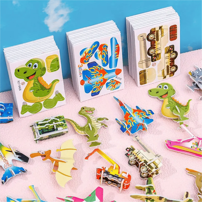 🧩 60% DE DESCONTO! ✨ Quebra-Cabeça 3D Educacional 2025 – 57 Peças Encaixáveis com Personagens Vibrantes para Aprendizado Criativo 🎨👧