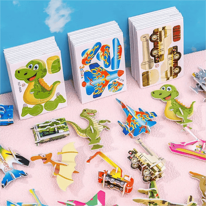 🧩 60% DE DESCONTO! ✨ Quebra-Cabeça 3D Educacional 2025 – 57 Peças Encaixáveis com Personagens Vibrantes para Aprendizado Criativo 🎨👧
