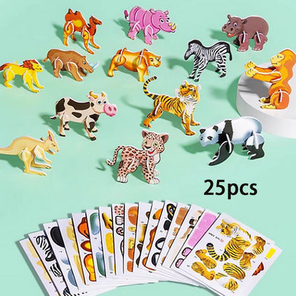 🧩 60% DE DESCONTO! ✨ Quebra-Cabeça 3D Educacional 2025 – 57 Peças Encaixáveis com Personagens Vibrantes para Aprendizado Criativo 🎨👧