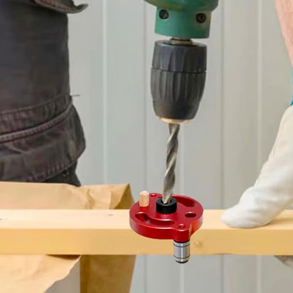 🔨 Kit de gabarito para cavilhas com autocentragem – Juntas perfeitas, sem margem para erros! 🪚✨ Faça furos sempre perfeitamente centrados – o segredo para um trabalho em madeira de nível profissional. 🛠️💥