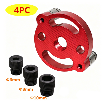 🔨 Kit de gabarito para cavilhas com autocentragem – Juntas perfeitas, sem margem para erros! 🪚✨ Faça furos sempre perfeitamente centrados – o segredo para um trabalho em madeira de nível profissional. 🛠️💥