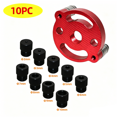 🔨 Kit de gabarito para cavilhas com autocentragem – Juntas perfeitas, sem margem para erros! 🪚✨ Faça furos sempre perfeitamente centrados – o segredo para um trabalho em madeira de nível profissional. 🛠️💥