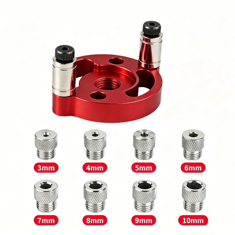 🔨 Kit de gabarito para cavilhas com autocentragem – Juntas perfeitas, sem margem para erros! 🪚✨ Faça furos sempre perfeitamente centrados – o segredo para um trabalho em madeira de nível profissional. 🛠️💥