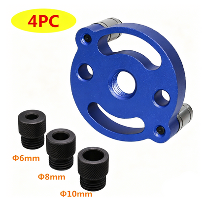 🔨 Kit de gabarito para cavilhas com autocentragem – Juntas perfeitas, sem margem para erros! 🪚✨ Faça furos sempre perfeitamente centrados – o segredo para um trabalho em madeira de nível profissional. 🛠️💥