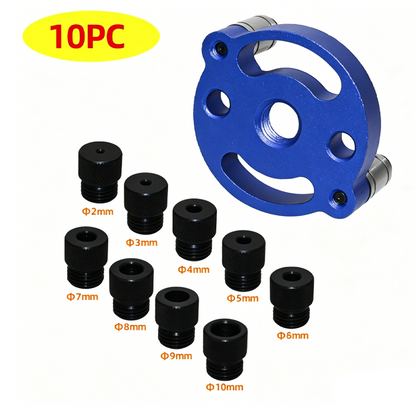 🔨 Kit de gabarito para cavilhas com autocentragem – Juntas perfeitas, sem margem para erros! 🪚✨ Faça furos sempre perfeitamente centrados – o segredo para um trabalho em madeira de nível profissional. 🛠️💥