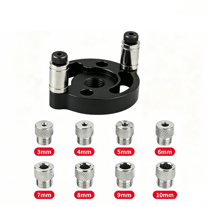 🔨 Kit de gabarito para cavilhas com autocentragem – Juntas perfeitas, sem margem para erros! 🪚✨ Faça furos sempre perfeitamente centrados – o segredo para um trabalho em madeira de nível profissional. 🛠️💥