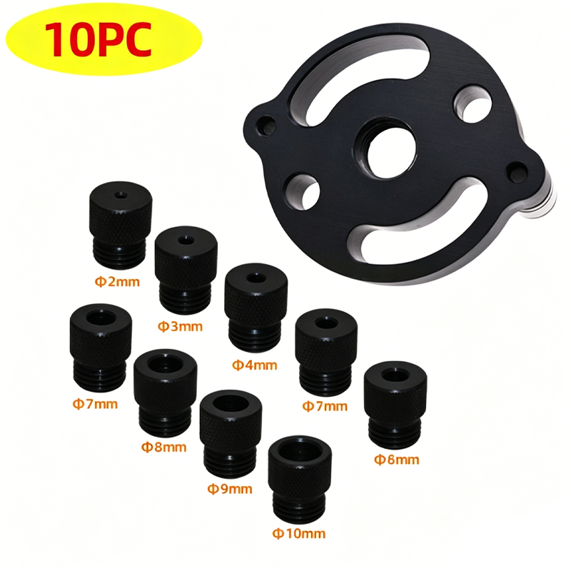 🔨 Kit de gabarito para cavilhas com autocentragem – Juntas perfeitas, sem margem para erros! 🪚✨ Faça furos sempre perfeitamente centrados – o segredo para um trabalho em madeira de nível profissional. 🛠️💥