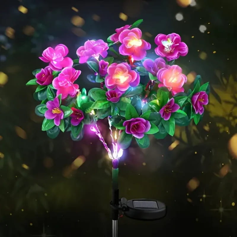 🔥ÚLTIMO DIA DE PROMOÇÃO: 50% DE DESCONTO✨Luzes solares em forma de flor de azálea da EVEDIOR💐