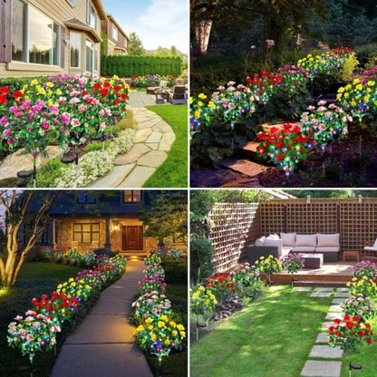 🔥ÚLTIMO DIA DE PROMOÇÃO: 50% DE DESCONTO✨Luzes solares em forma de flor de azálea da EVEDIOR💐