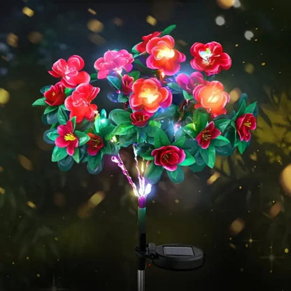 🔥ÚLTIMO DIA DE PROMOÇÃO: 50% DE DESCONTO✨Luzes solares em forma de flor de azálea da EVEDIOR💐