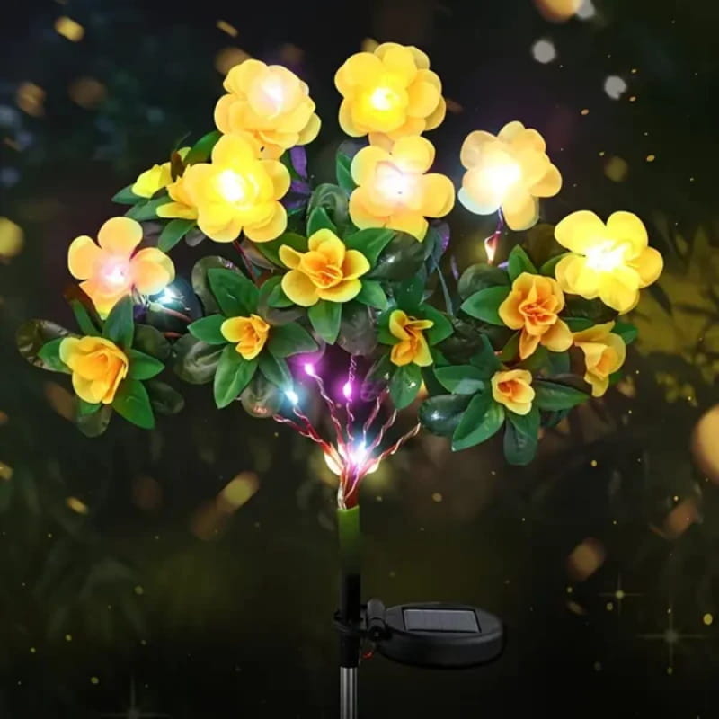 🔥ÚLTIMO DIA DE PROMOÇÃO: 50% DE DESCONTO✨Luzes solares em forma de flor de azálea da EVEDIOR💐
