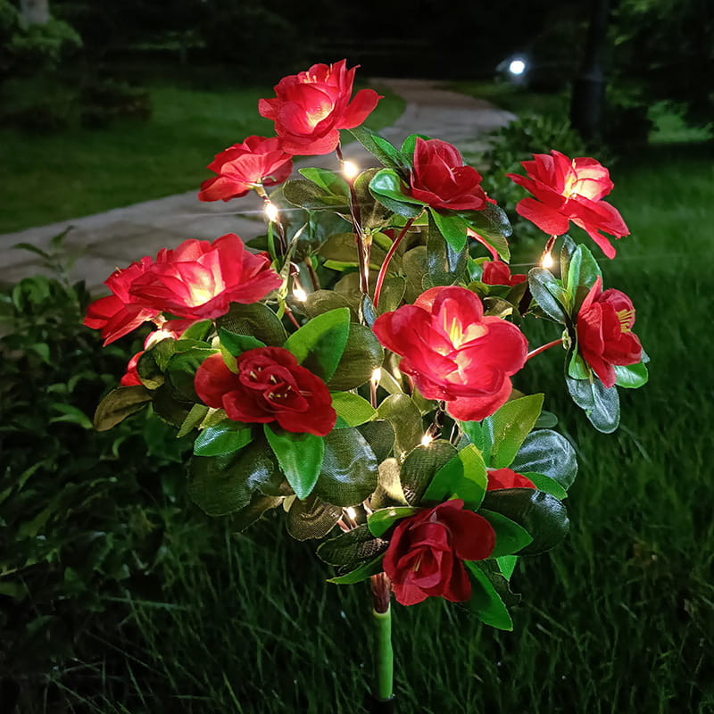 🔥ÚLTIMO DIA DE PROMOÇÃO: 50% DE DESCONTO✨Luzes solares em forma de flor de azálea da EVEDIOR💐