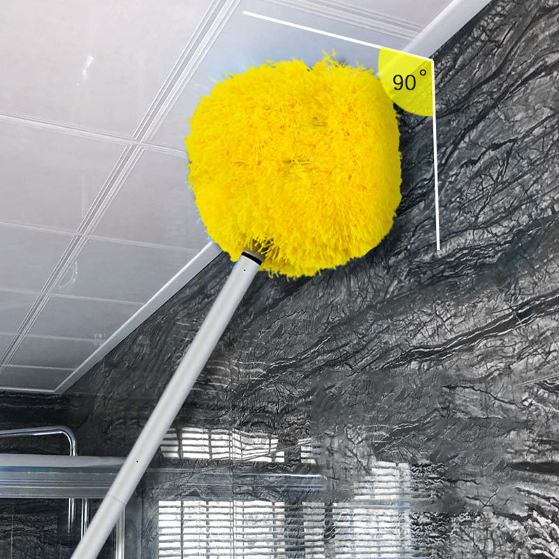 🧹 50% DE DESCONTO – Limpador de Microfibra para Pó de Ventilador de Teto com Cabo Telescópico | Alcança sem escada, removível e lavável