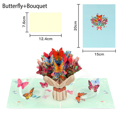 💌 50% DE DESCONTO – Cartão 3D Pop-up Criativo com Arte em Papel Recortado | Design exclusivo, surpresa emocionante & perfeito para presentear