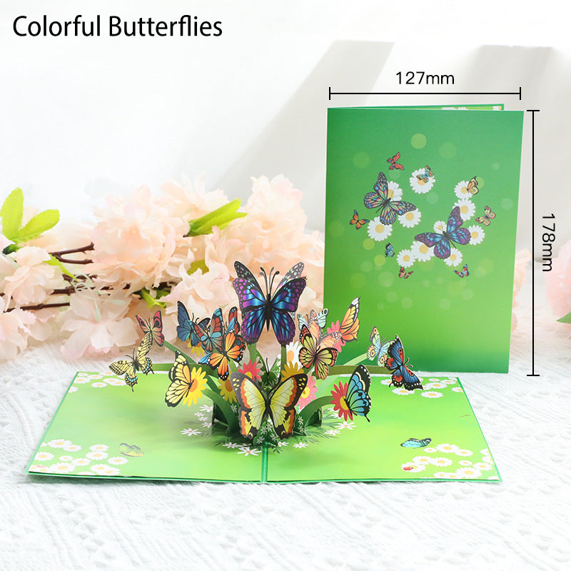 💌 50% DE DESCONTO – Cartão 3D Pop-up Criativo com Arte em Papel Recortado | Design exclusivo, surpresa emocionante & perfeito para presentear